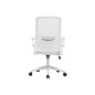 Silla q-connect oficina alba malla base metalica alt max 1110 anc 610 prof 580 ruedas premium color blanco Silla q-connect oficina alba malla base metalica alt max 1110 anc 610 prof 580 ruedas premium color blanco
