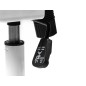 Silla q-connect oficina alba malla base metalica alt max 1110 anc 610 prof 580 ruedas premium color blanco Silla q-connect oficina alba malla base metalica alt max 1110 anc 610 prof 580 ruedas premium color blanco