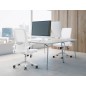 Silla q-connect oficina alba malla base metalica alt max 1110 anc 610 prof 580 ruedas premium color blanco Silla q-connect oficina alba malla base metalica alt max 1110 anc 610 prof 580 ruedas premium color blanco