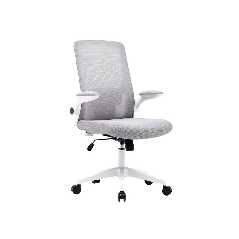 Silla q-connect oficina alba malla base metalica alt max 1110 anc 610 prof 580 ruedas premium color gris Silla q-connect oficina alba malla base metalica alt max 1110 anc 610 prof 580 ruedas premium color gris