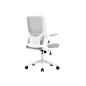 Silla q-connect oficina alba malla base metalica alt max 1110 anc 610 prof 580 ruedas premium color gris Silla q-connect oficina alba malla base metalica alt max 1110 anc 610 prof 580 ruedas premium color gris