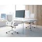 Silla q-connect oficina alba malla base metalica alt max 1110 anc 610 prof 580 ruedas premium color gris Silla q-connect oficina alba malla base metalica alt max 1110 anc 610 prof 580 ruedas premium color gris