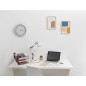 Organizador sobremesa bandeja metalica q-connect rejilla negra con 4 departamentos 315x20x175 mm