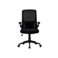 Silla q-connect oficina alba malla base metalica alt max 1110 anc 610 prof 580 ruedas premium color negro Silla q-connect oficina alba malla base metalica alt max 1110 anc 610 prof 580 ruedas premium color negro