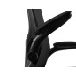 Silla q-connect oficina alba malla base metalica alt max 1110 anc 610 prof 580 ruedas premium color negro Silla q-connect oficina alba malla base metalica alt max 1110 anc 610 prof 580 ruedas premium color negro