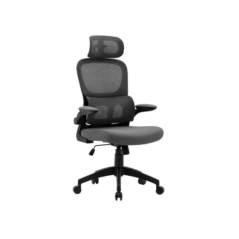 Silla q-connect direccion sorrento malla base metalica alt max 1320 anc 650 prof 600 mm ruedas premium gris