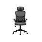 Silla q-connect direccion sorrento malla base metalica alt max 1320 anc 650 prof 600 mm ruedas premium gris