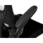 Silla q-connect direccion sorrento malla base metalica alt max 1320 anc 650 prof 600 mm ruedas premium negro