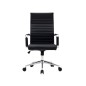 Silla q-connect direccion bosa simil piel base metalica alt max 1130 anc 550 prof 630 mm ruedas premium color negro