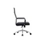 Silla q-connect direccion bosa simil piel base metalica alt max 1130 anc 550 prof 630 mm ruedas premium color negro