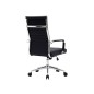 Silla q-connect direccion bosa simil piel base metalica alt max 1130 anc 550 prof 630 mm ruedas premium color negro