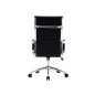 Silla q-connect direccion bosa simil piel base metalica alt max 1130 anc 550 prof 630 mm ruedas premium color negro