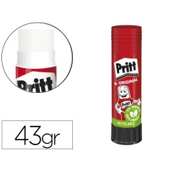 Pegamento pritt en barra 43 g unidad