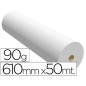 Papel reprografia para plotter 610mmx50mt 90 g impresion ink-jet