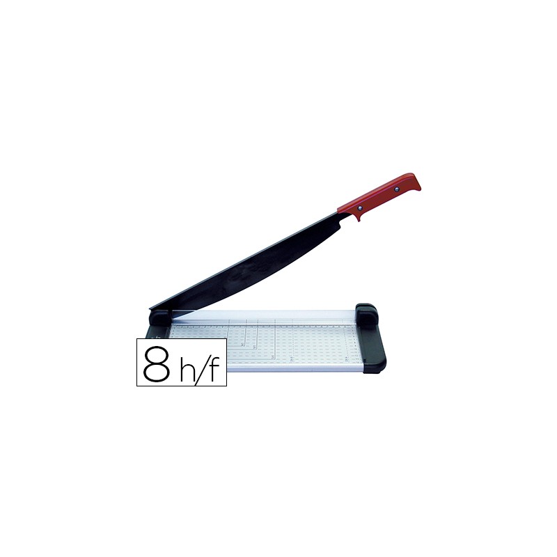 Cizalla m+r metalica 6432 de palanca de 32 cm con base de aluminio