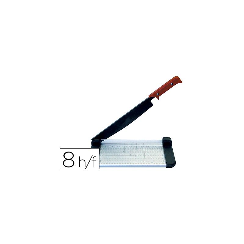 Cizalla m+r metalica 6426 de palanca de 26 cm con base de aluminio