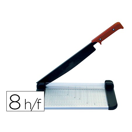 Cizalla m+r metalica 6426 de palanca de 26 cm con base de aluminio