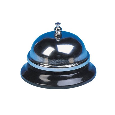 Timbre recepcion q-connect metalico 85x55 mm