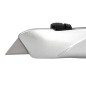 Cuter q-connect metalico ancho retractil con mecanismo de bloqueo cuchilla 18 mm xd-53 blister 1 unidad