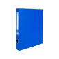 Modulo liderpapel 4 archivadores folio 2 anillas mixtas 25mm azul