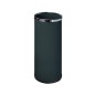 Paraguero metalico 301 negro aros cromado 50x21,5 cm