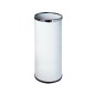 Paraguero metalico 301 blanco aros cromados 50x21,5 cm Paraguero metalico 301 blanco aros cromados 50x21,5 cm
