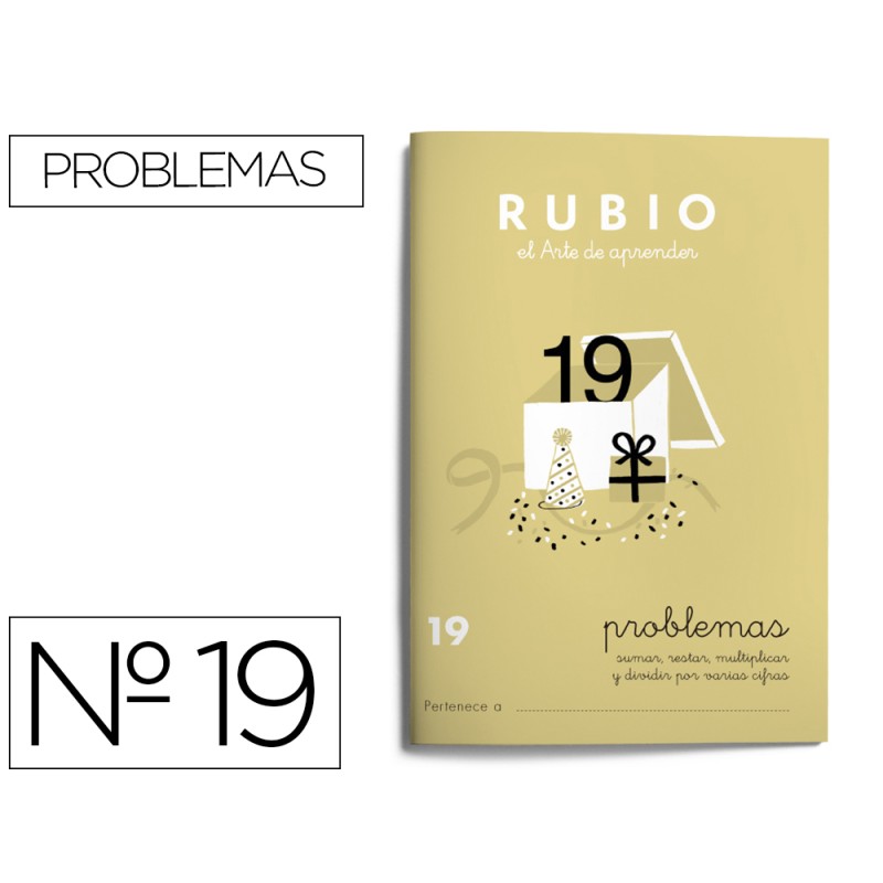 Cuaderno rubio problemas nº 19 Cuaderno rubio problemas nº 19
