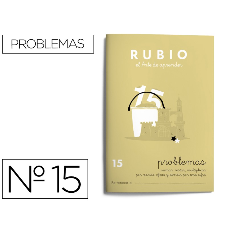 Cuaderno rubio problemas nº 15 Cuaderno rubio problemas nº 15