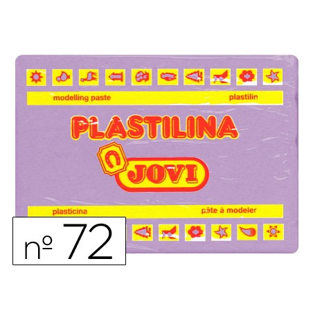 Plastilina jovi 72 lila unidad tamaño grande