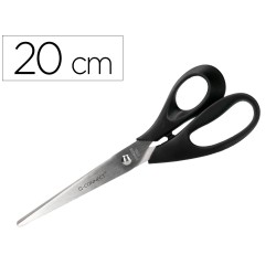 Tijera oficina q-connect inoxidable 8" 20 cm en blister