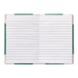 Libro cartone cosido fernandes flecha din a6+ rayado horizontal 50 hojas 100 gr rojo