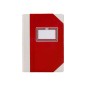 Libro cartone cosido fernandes flecha din a6+ rayado horizontal 50 hojas 100 gr azul