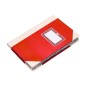 Libro cartone cosido fernandes flecha din a6+ rayado horizontal 50 hojas 100 gr azul
