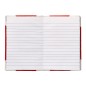 Libro cartone cosido fernandes flecha din a6+ rayado horizontal 50 hojas 100 gr azul