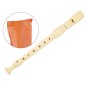 Flauta hohner 9516 dos piezas desmontable color marfil funda naranja