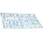 Plantilla liderpapel rotulacion 1700 letras y numeros 50 mm