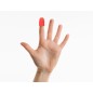 Dedil q-connect goma nº00 18-20 mm diametro caja de 12 unidades color rojo