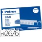 Grapas petrus nº 26/6 caja de 5000 unidades