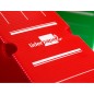 Caja archivo definitivo plastico liderpapel lomo 100 mm rojo 360x100x260 mm