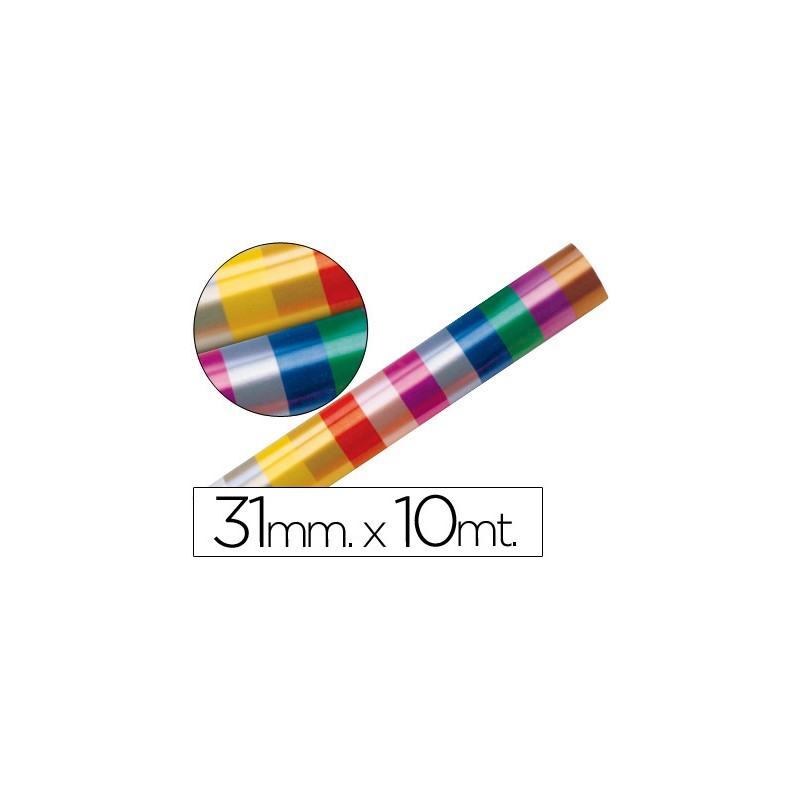 10 Unidades - Cinta fantasia 10 m x 31 mm surtido