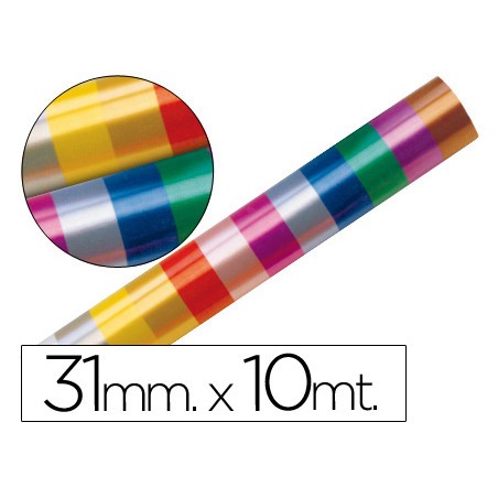 10 Unidades - Cinta fantasia 10 m x 31 mm surtido