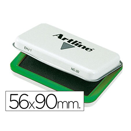 Tampon artline nº0 verde 56x90 mm