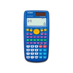 Calculadora casio fx-55 plus cientifica 240 funciones pantalla de cuatro lineas solar y pila