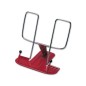 Atril liderpapel base metalica angulo ajustable soporte parteposterior 195x235 mm color rojo