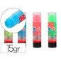 24 Unidades - Pegamento liderpapel en barra 15 g trazo magico color neon surtido unidad