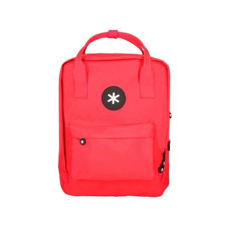 Mochila antartik 2 asas y bolsillos exteriores color rojo 300x115x390 mm