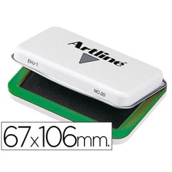 Tampon artline nº1 verde 67x106 mm