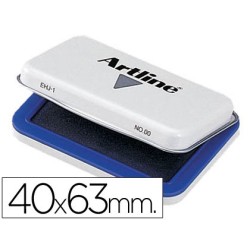 Tampon artline nº00 azul 40x63 mm