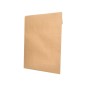 Sobre liderpapel bolsa fuelle kraft 280x365x30mm solapa tirade silicona papel 120 gr caja de 50 unidades