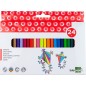 Lapices cera liderpapel caja de 24 unidades colores surtidos